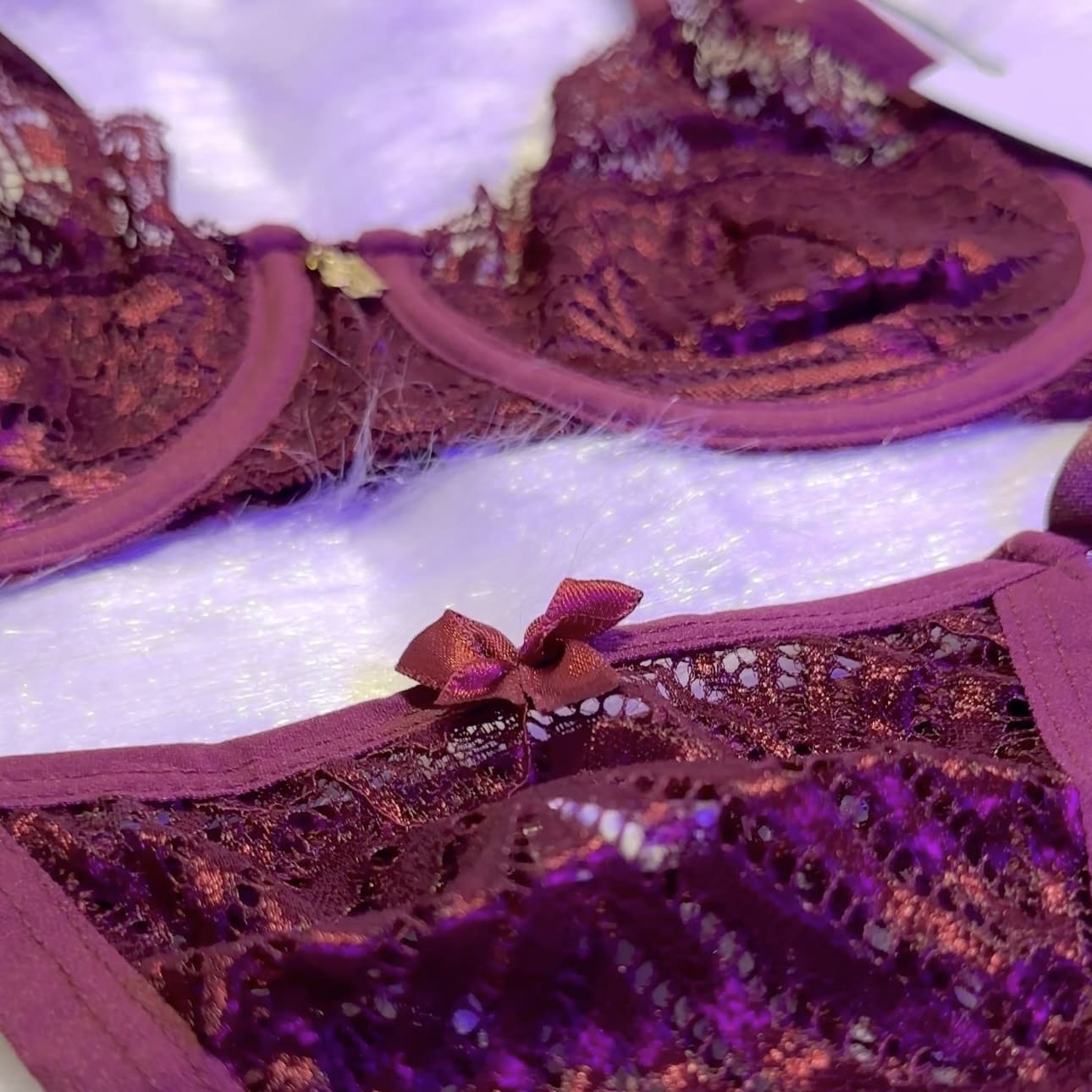 Conjunto de Lingerie Selene em Renda