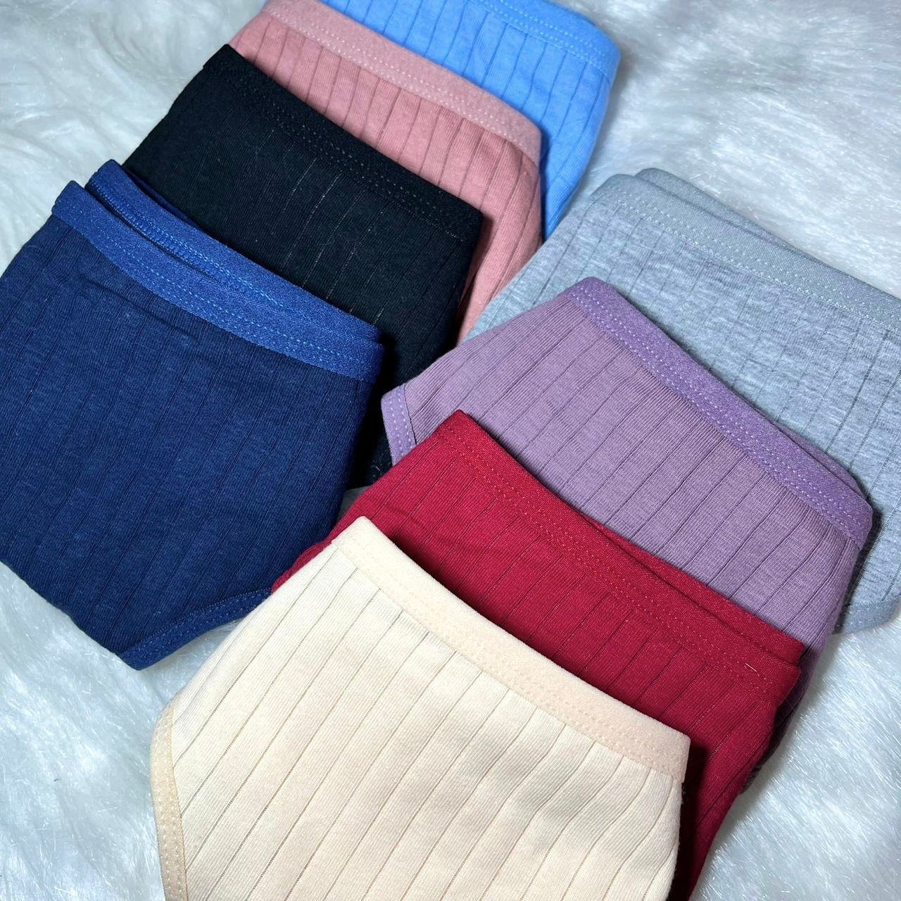 Calcinha de Algodão Lia Canelada