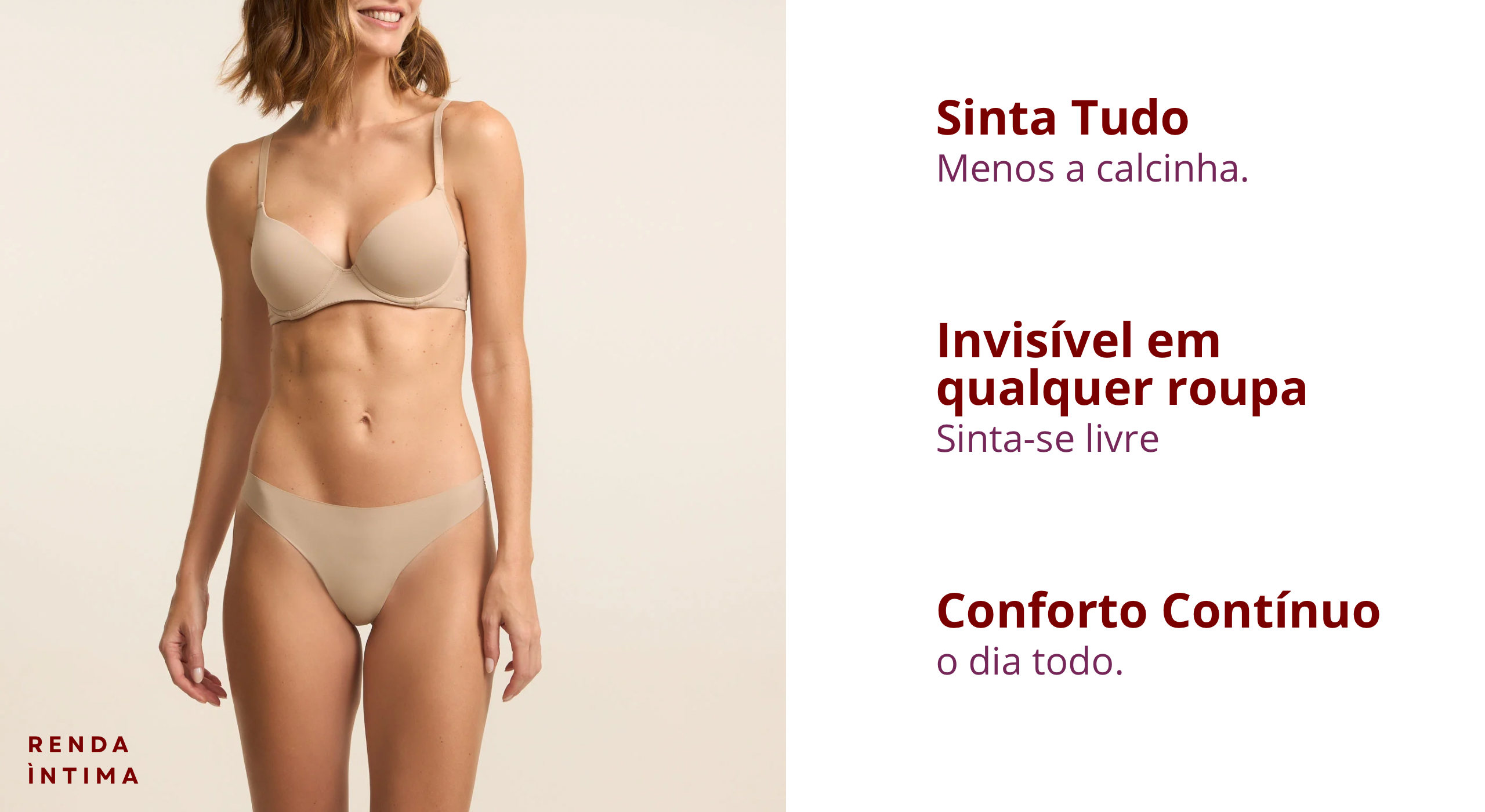 Calcinha Lumi Sem Costura